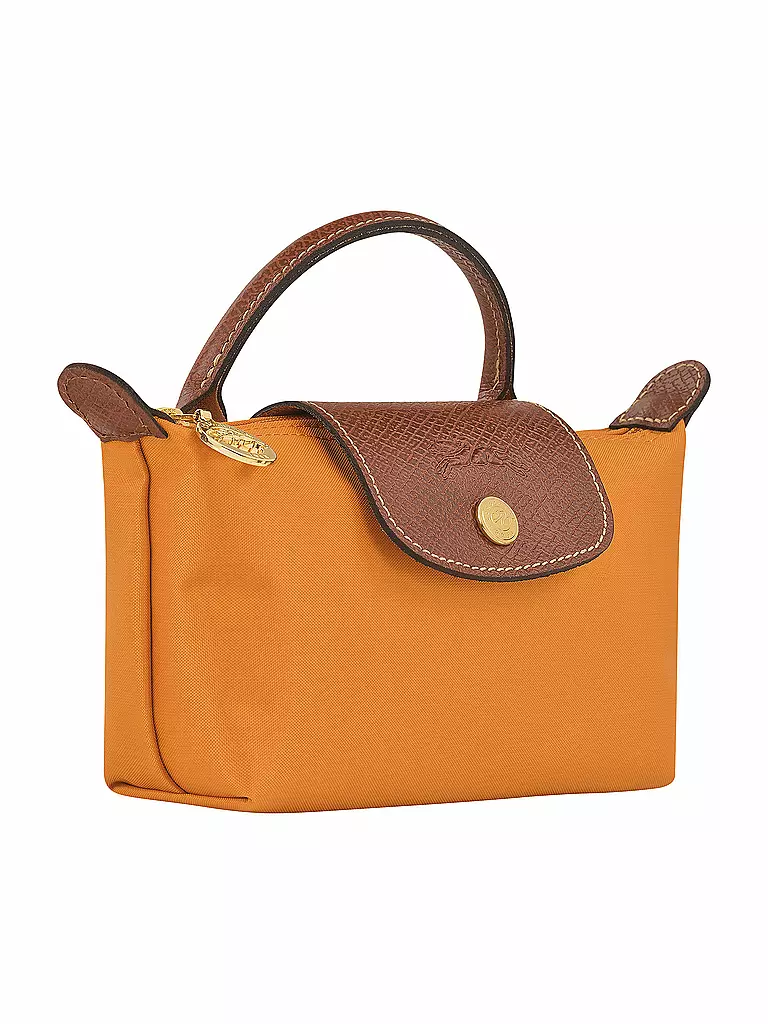 LONGCHAMP | Le Pliage Original Pochette mit Henkel, Saffron | gelb