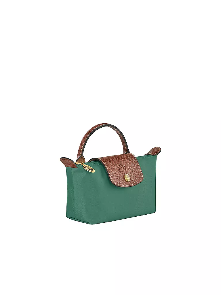 LONGCHAMP | Le Pliage Original Pochette mit Henkel, Sauge | dunkelblau