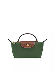 LONGCHAMP | Le Pliage Original Pochette mit Henkel, Vert Anglais | olive