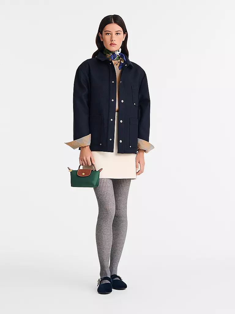 LONGCHAMP | Le Pliage Original Pochette mit Henkel, Vert Anglais | olive