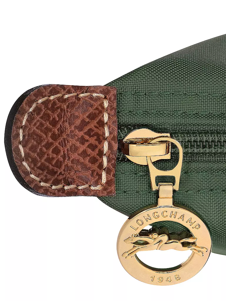 LONGCHAMP | Le Pliage Original Pochette mit Henkel, Vert Anglais | olive