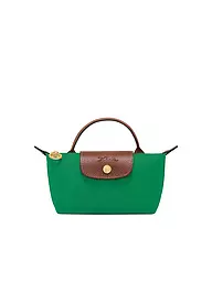 LONGCHAMP | Le Pliage Original Pochette mit Henkel, Vert Anglais | grün