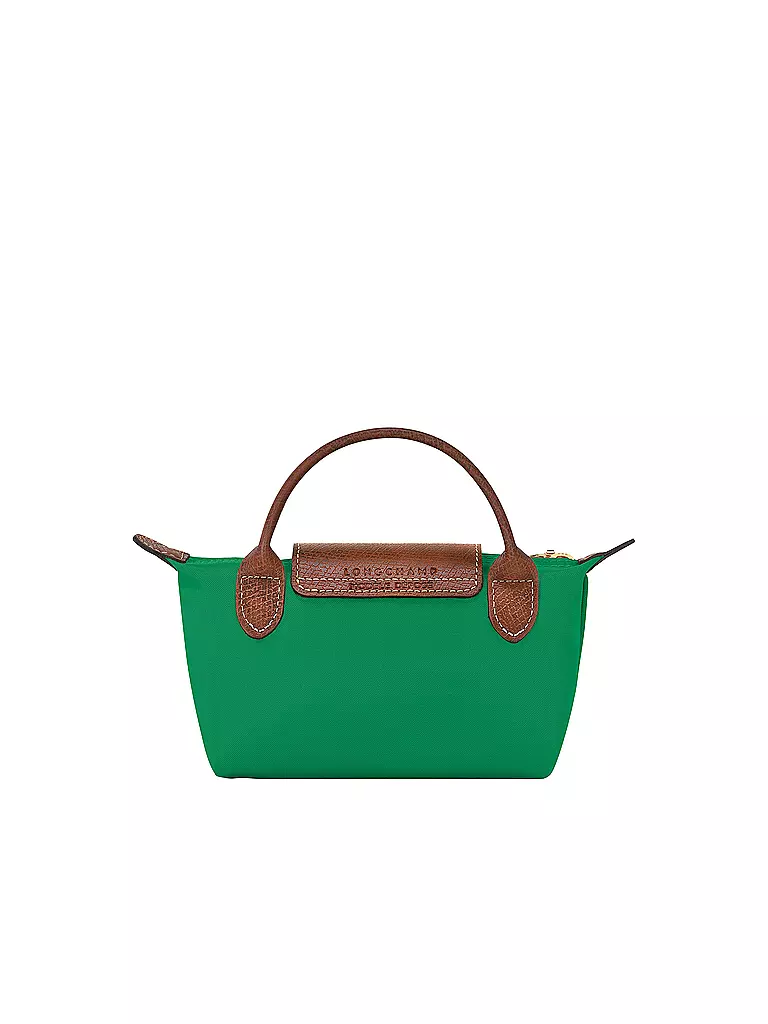 LONGCHAMP | Le Pliage Original Pochette mit Henkel, Vert | grün