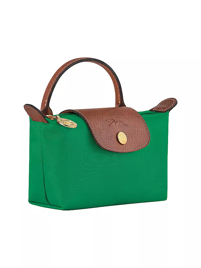 LONGCHAMP | Le Pliage Original Pochette mit Henkel, Vert | olive