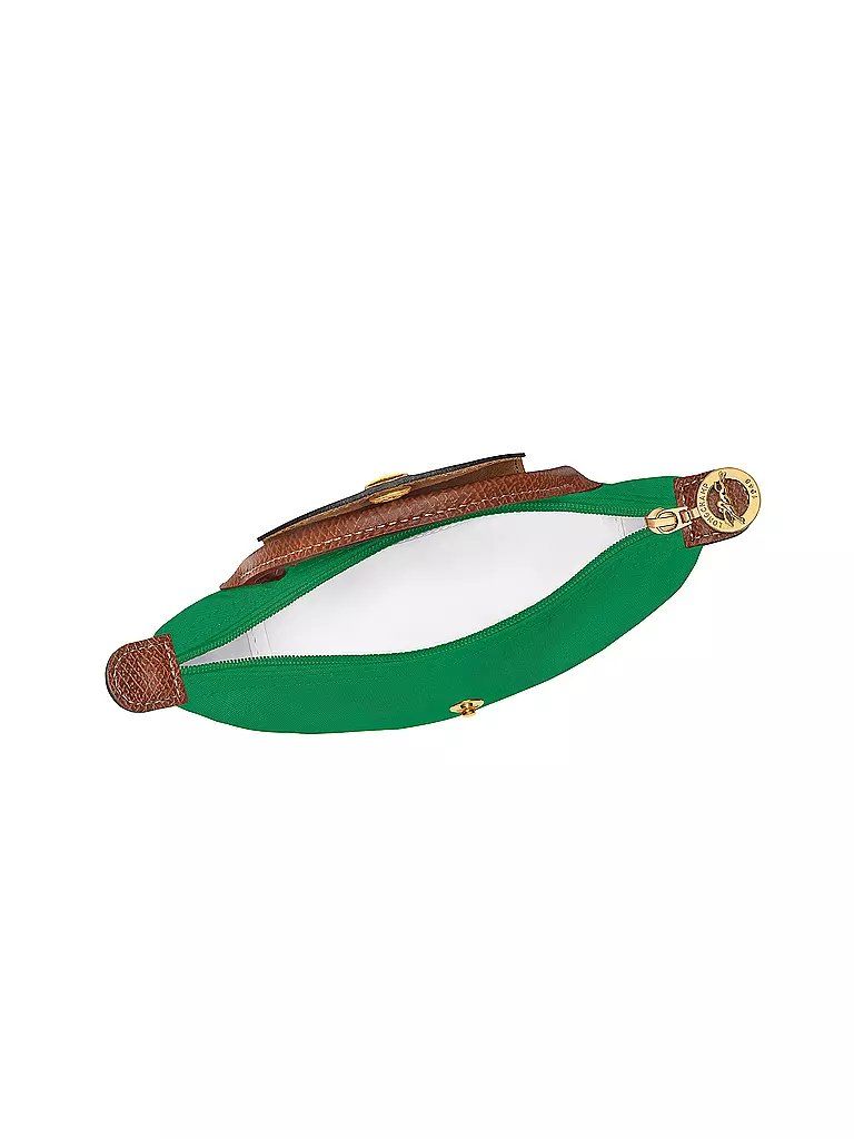 LONGCHAMP | Le Pliage Original Pochette mit Henkel, Vert | grün