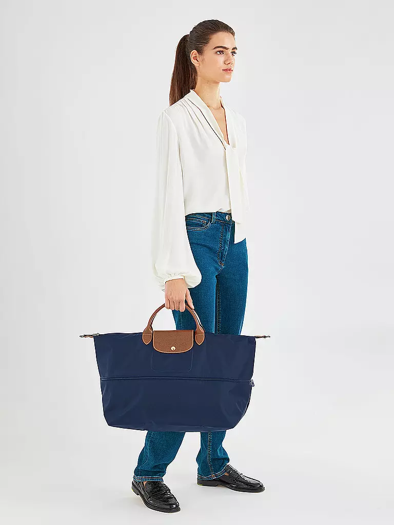 LONGCHAMP | Le Pliage Original Reisetasche, Navy | dunkelblau