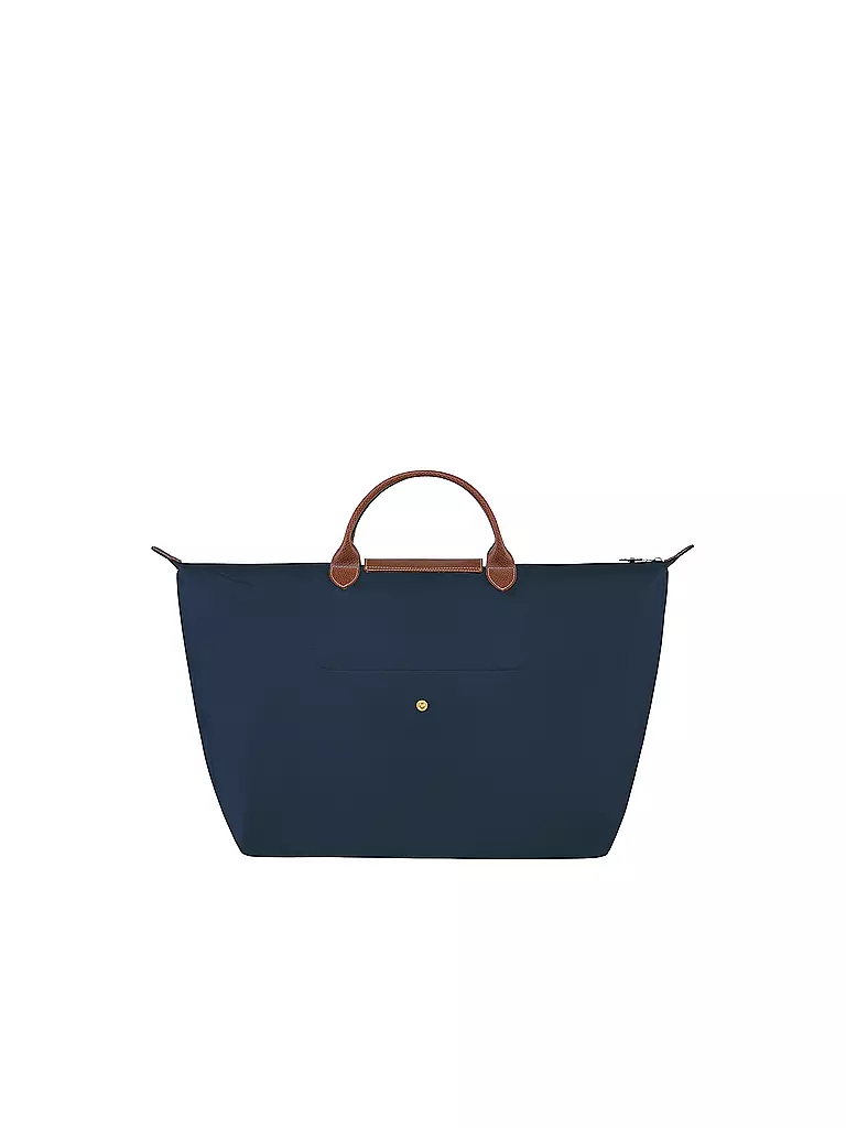 LONGCHAMP | Le Pliage Original Reisetasche Large, Navy | dunkelrot