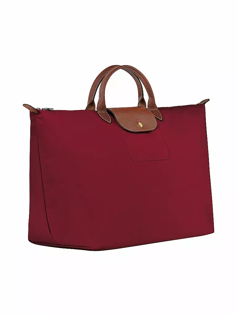 LONGCHAMP | Le Pliage Original Reisetasche Large, Red | dunkelblau