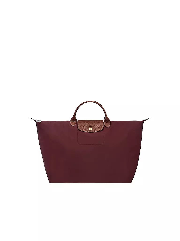 LONGCHAMP | Le Pliage Original Reisetasche Small, Bordeaux | dunkelrot