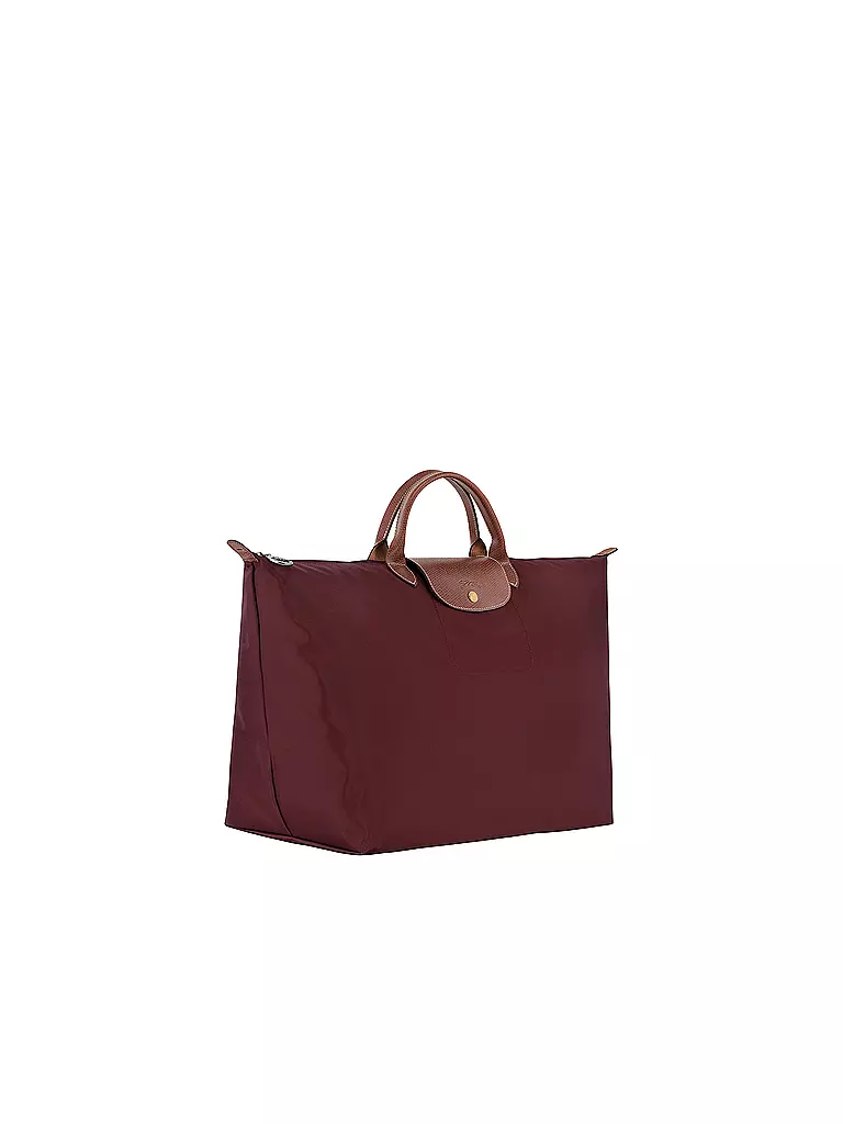 LONGCHAMP | Le Pliage Original Reisetasche Small, Bordeaux | dunkelrot
