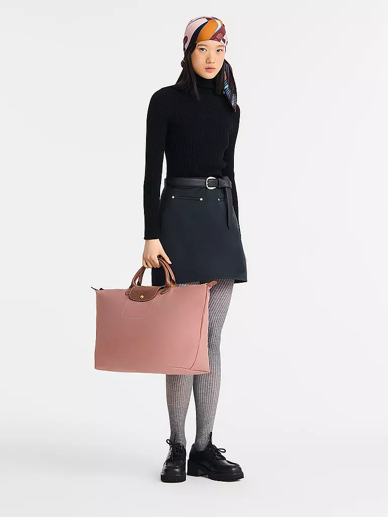 LONGCHAMP | Le Pliage Original Reisetasche Small, Rosethe | rosa