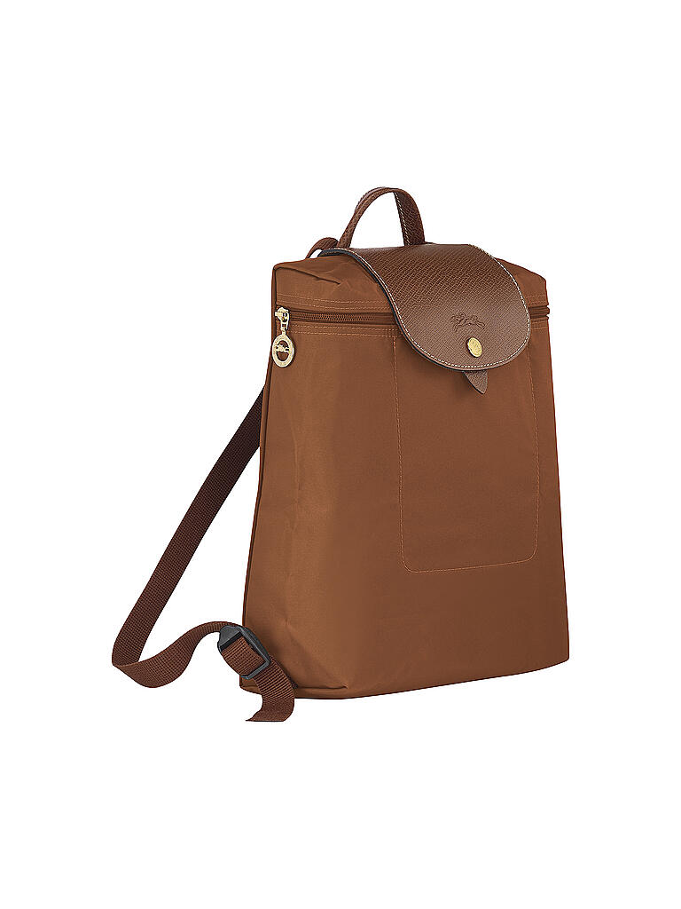 LONGCHAMP Le Pliage Original Rucksack, Cognac braun