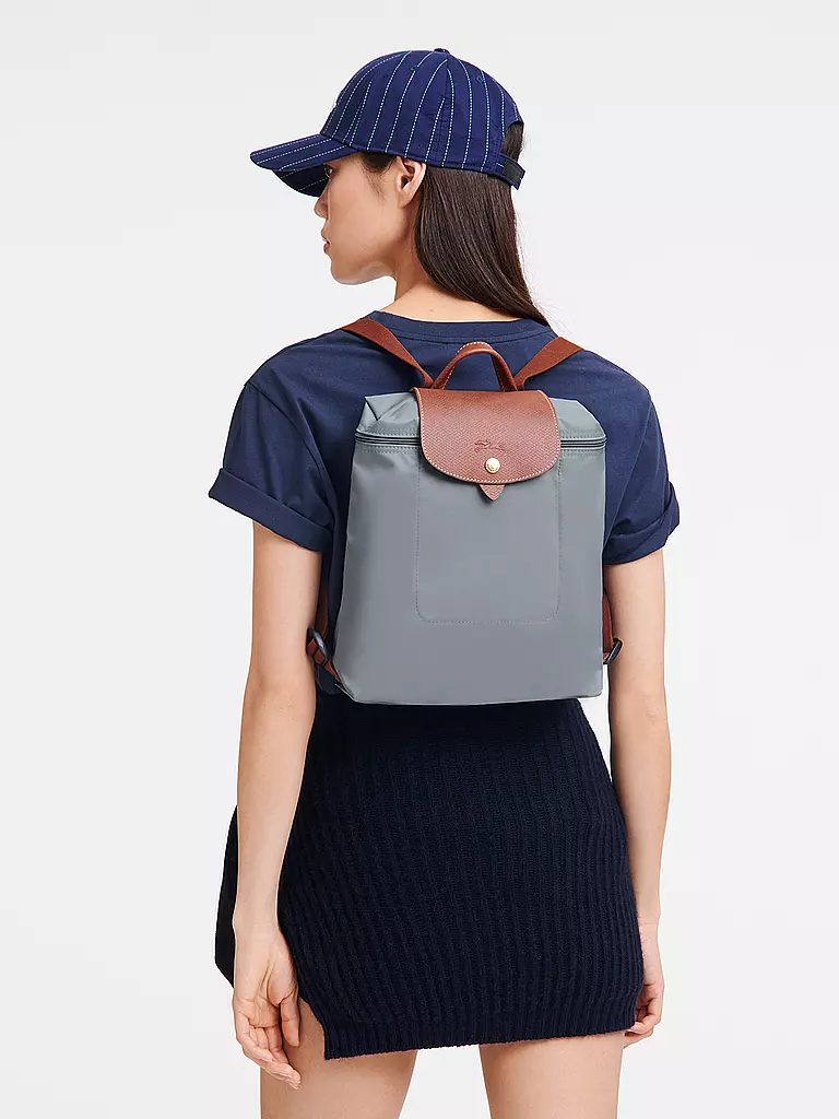 LONGCHAMP | Le Pliage Original Rucksack, Steel | grau