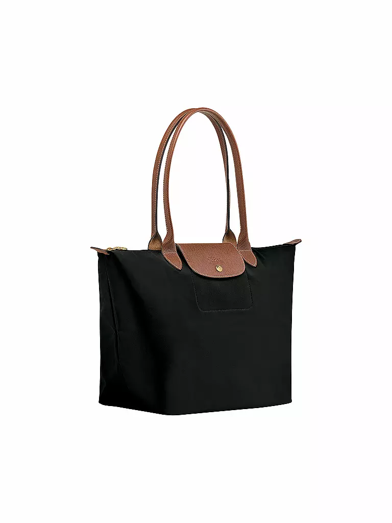 LONGCHAMP | Le Pliage Original Shopper Large, Black | camel