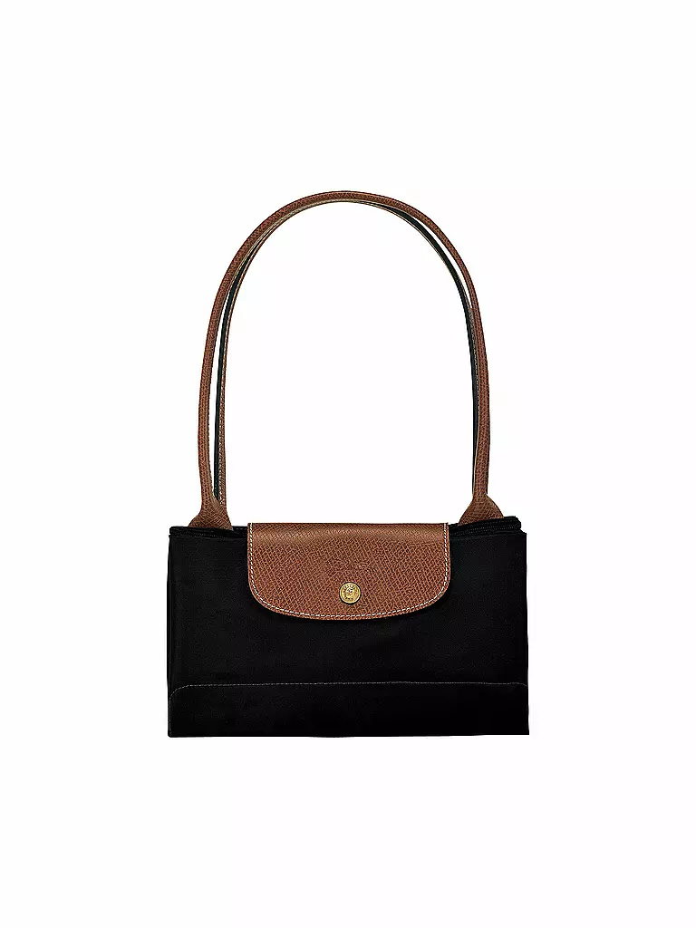 LONGCHAMP | Le Pliage Original Shopper Large, Black | camel