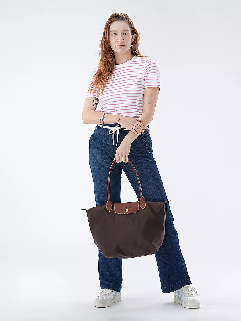 LONGCHAMP | Le Pliage Original Shopper Large, Ebene | dunkelrot