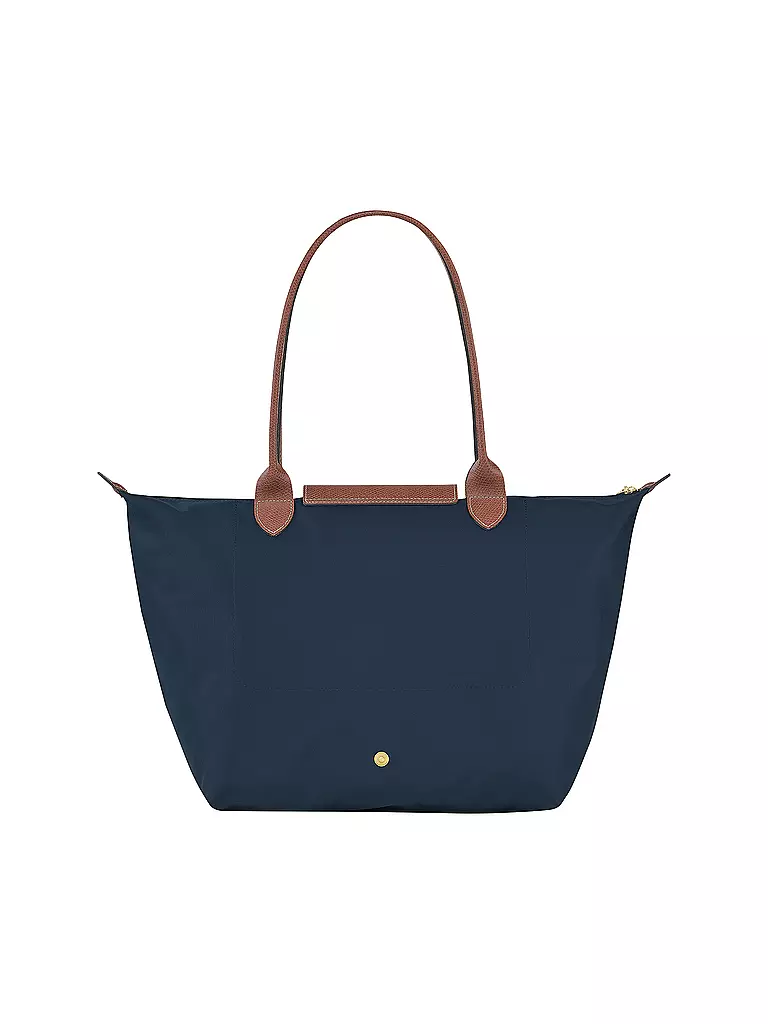 LONGCHAMP | Le Pliage Original Shopper Large, Navy | camel