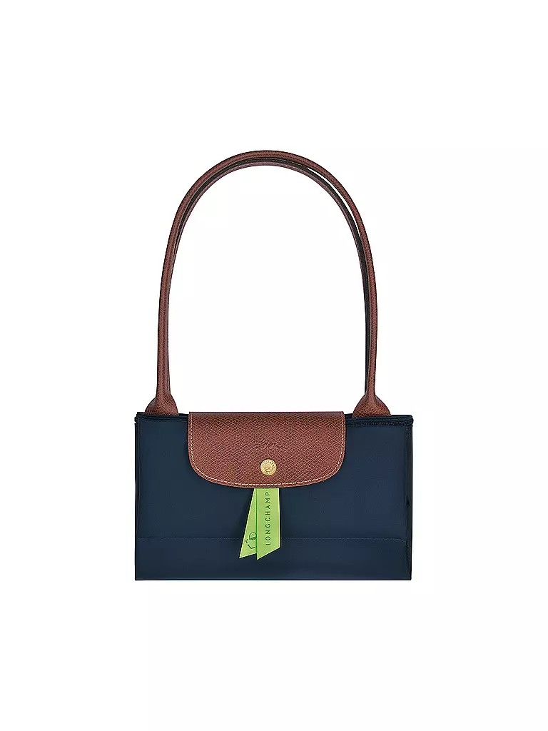 LONGCHAMP | Le Pliage Original Shopper Large, Navy | camel
