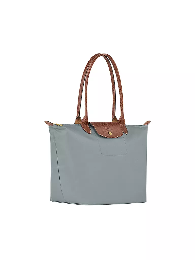 LONGCHAMP | Le Pliage Original Shopper Large, Steel | grau