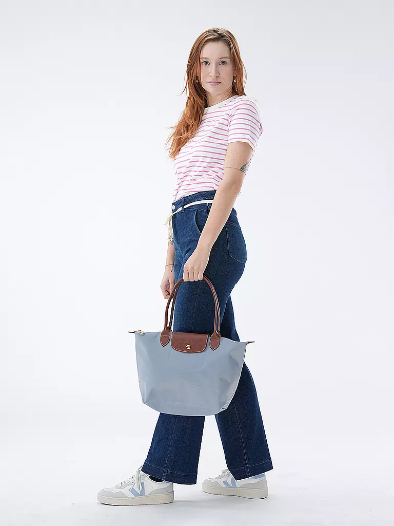 LONGCHAMP | Le Pliage Original Shopper Medium, Acier | hellgrau