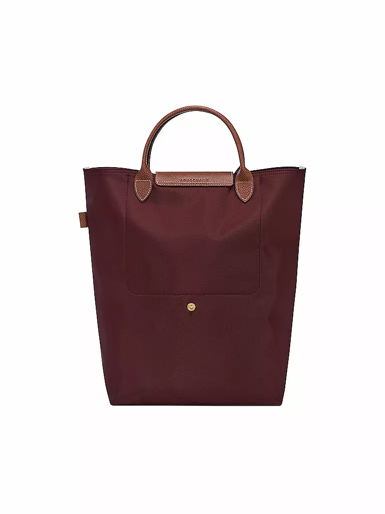 LONGCHAMP | Le Pliage Original Shopper Medium, Bordeaux | dunkelrot