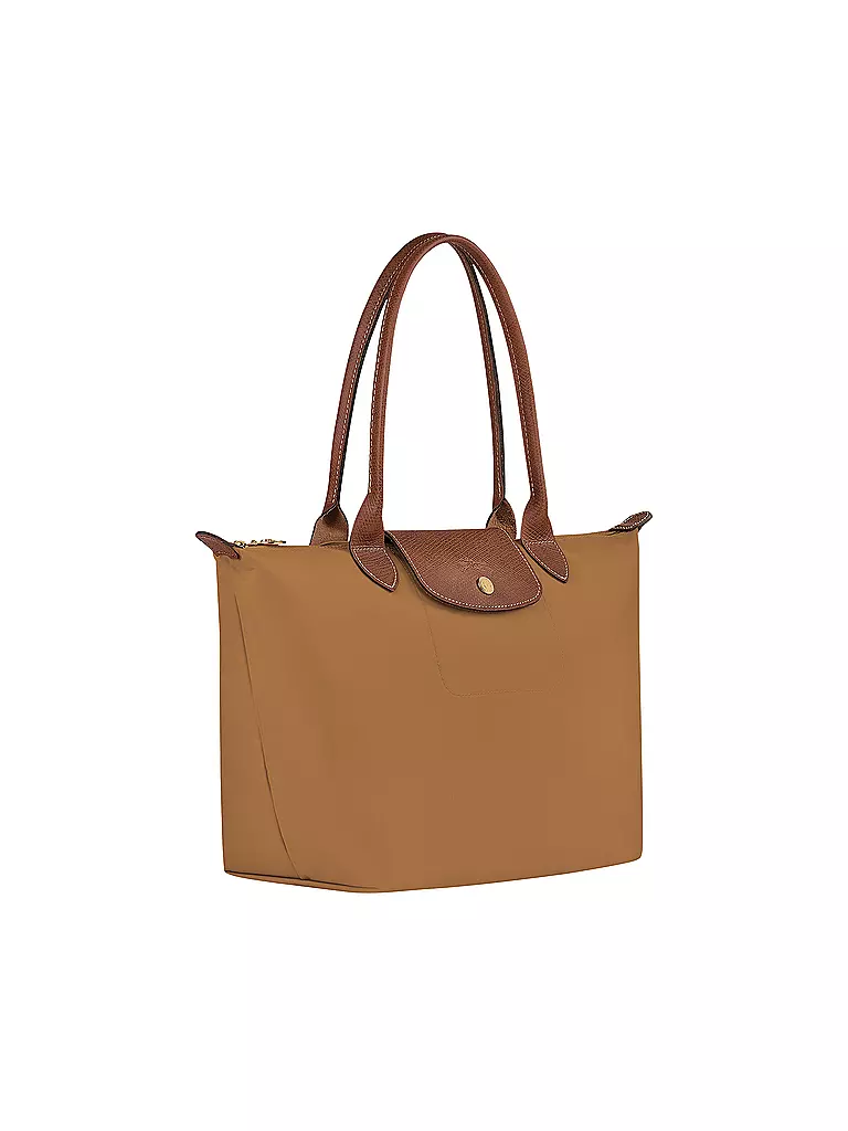 LONGCHAMP | Le Pliage Original Shopper Medium, Chamois | petrol