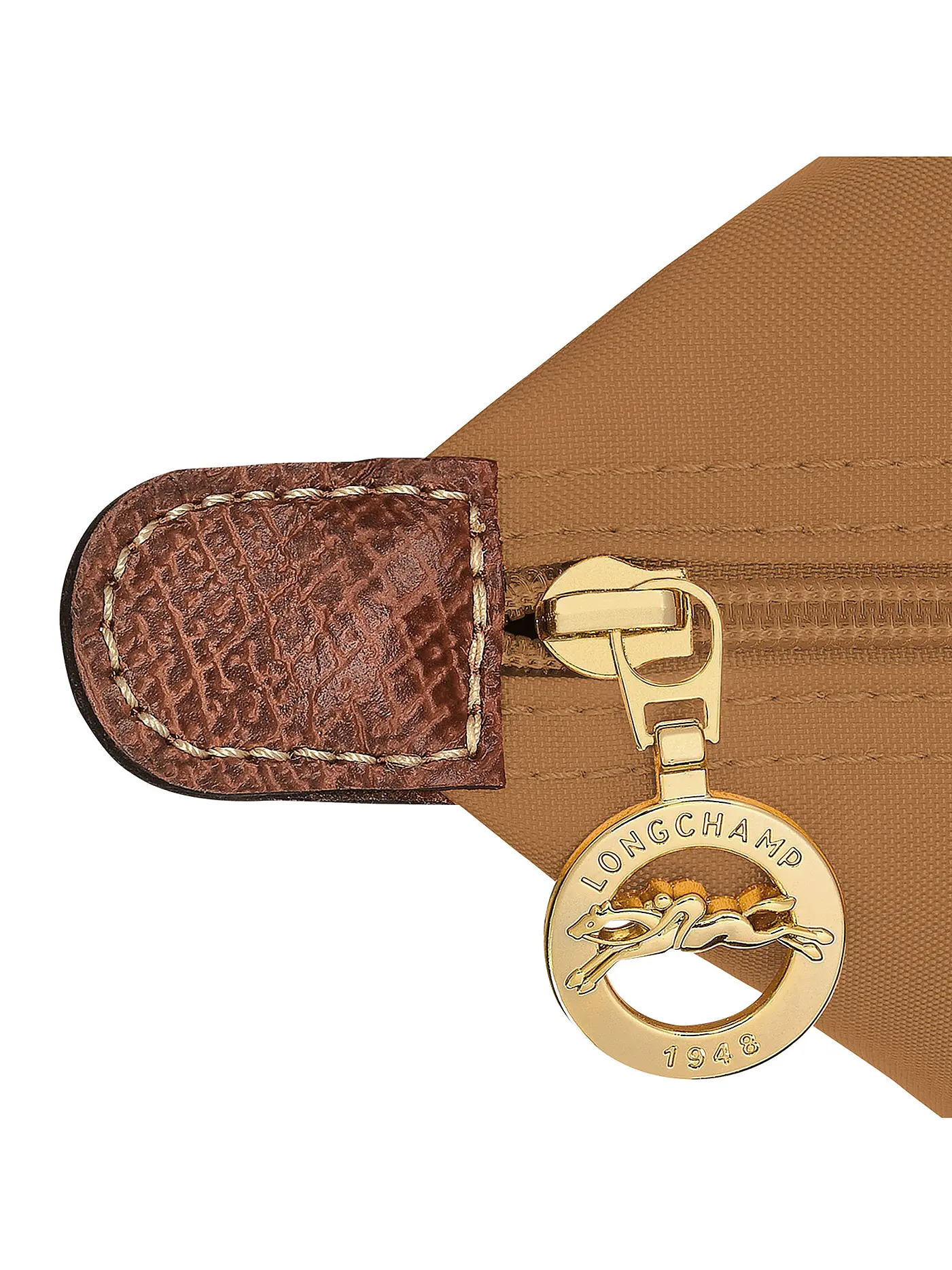 LONGCHAMP | Le Pliage Original Shopper Medium, Chamois | camel