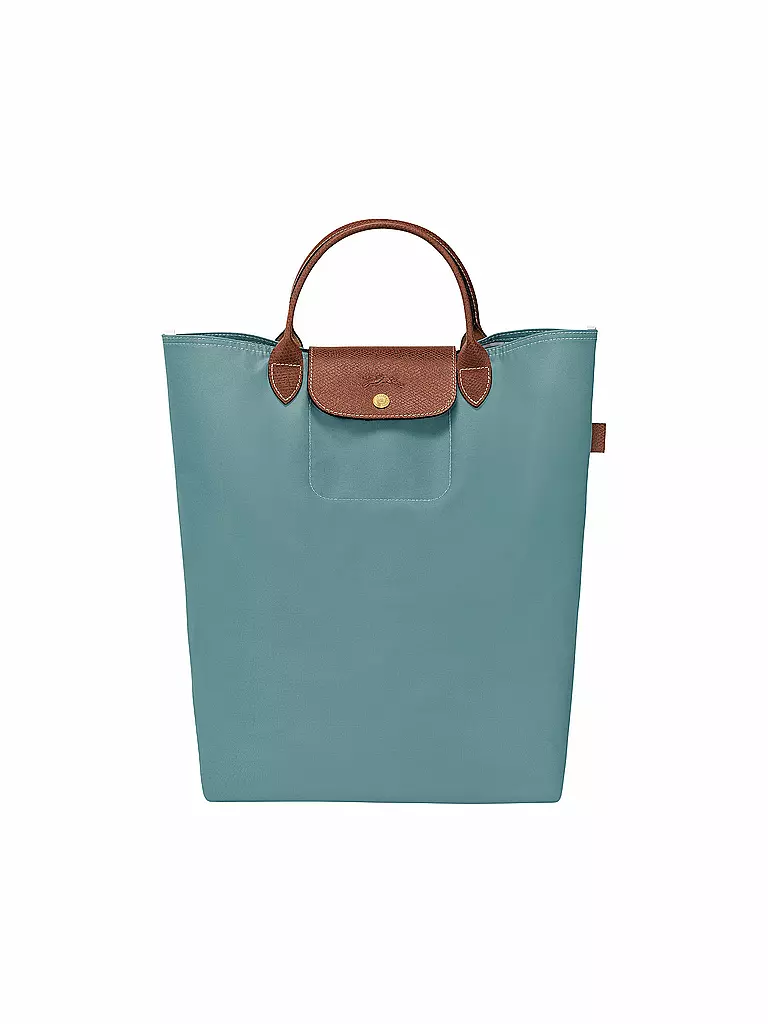 LONGCHAMP | Le Pliage Original Shopper Medium, Eucalyptus | petrol