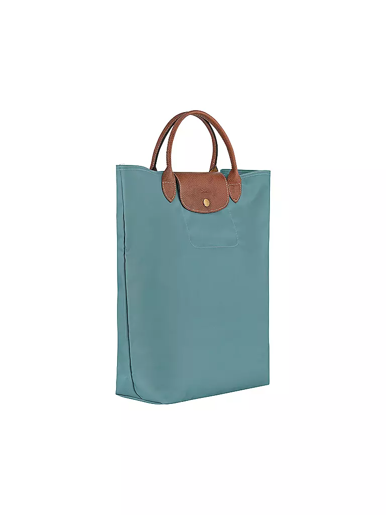 LONGCHAMP | Le Pliage Original Shopper Medium, Eucalyptus | petrol