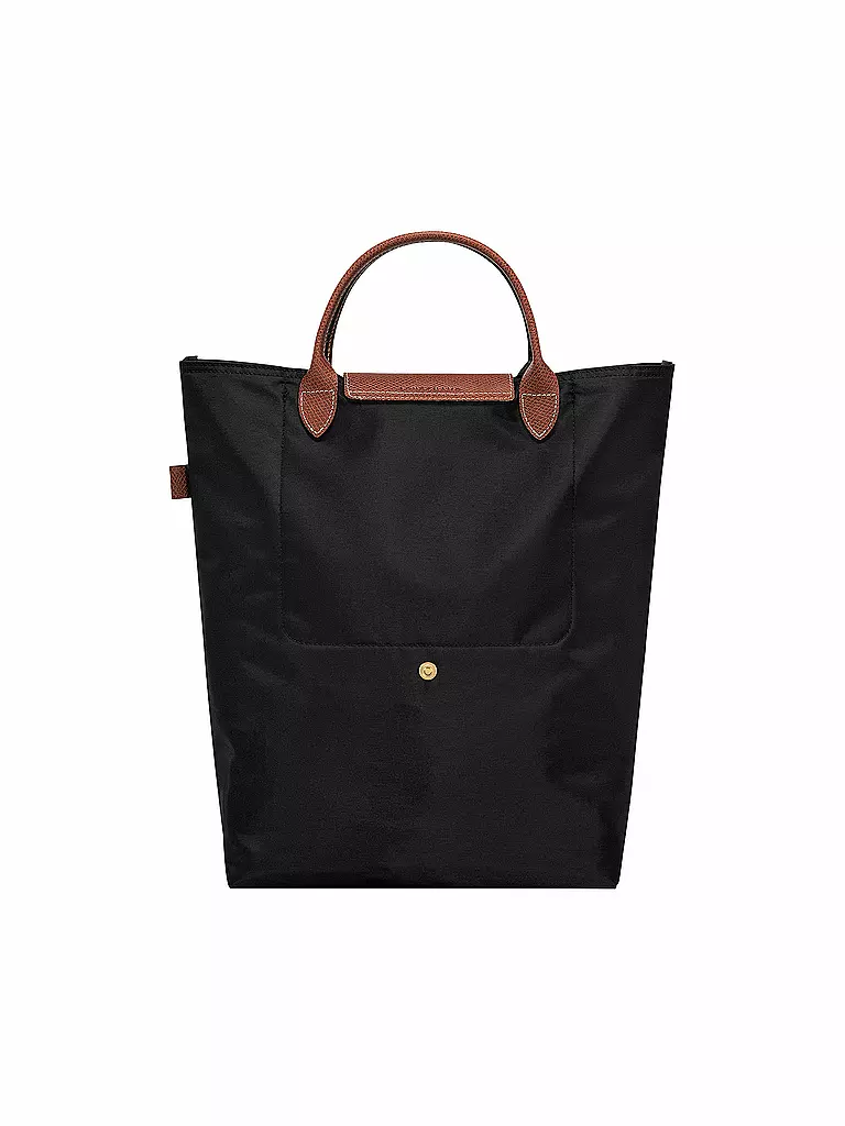 LONGCHAMP | Le Pliage Original Shopper Medium, Noir | camel