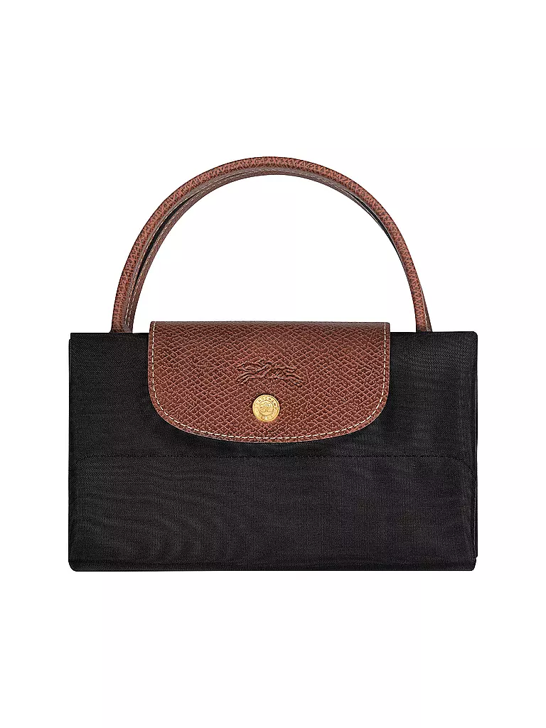 LONGCHAMP | Le Pliage Original Shopper Medium, Noir | camel