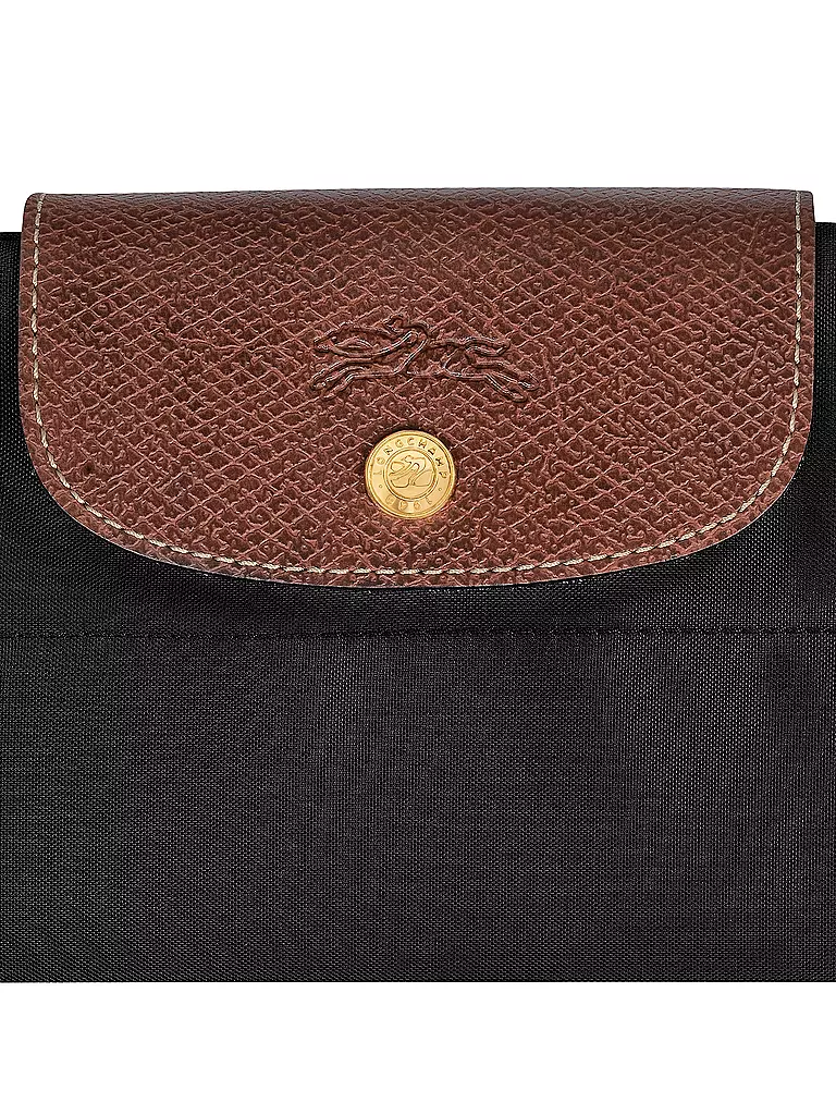 LONGCHAMP | Le Pliage Original Shopper Medium, Noir | camel