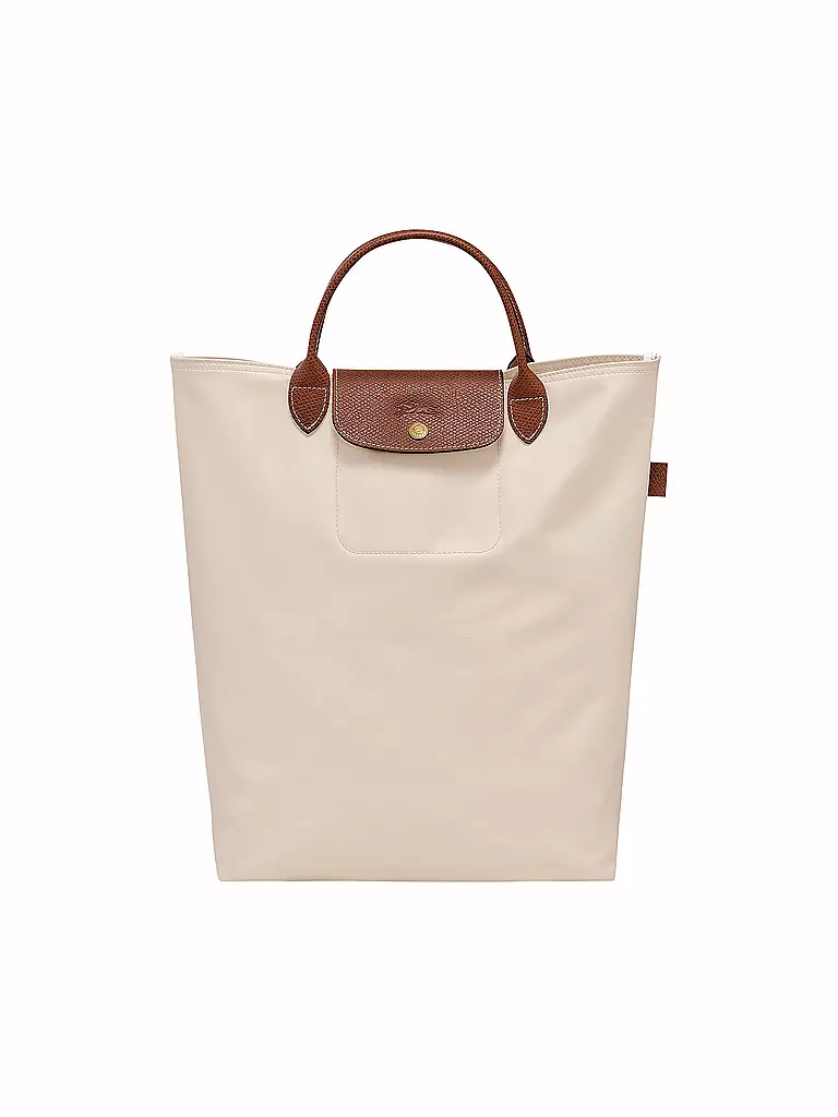 LONGCHAMP | Le Pliage Original Shopper Medium, Paper | creme