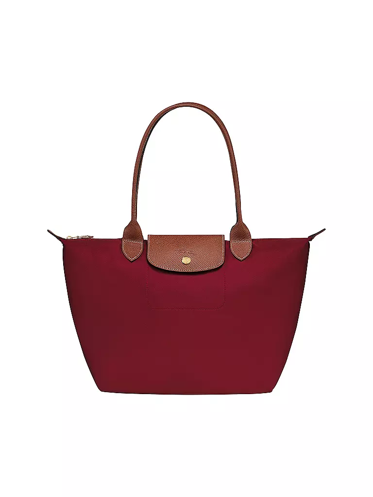 LONGCHAMP | Le Pliage Original Shopper Medium, Red | rot