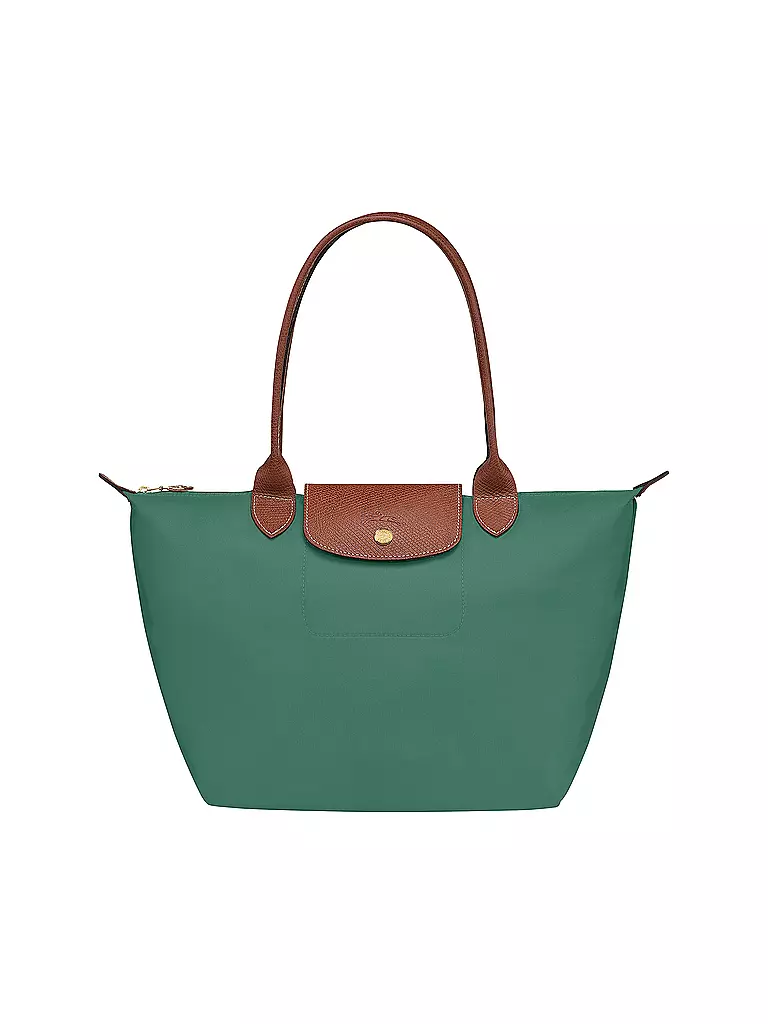 LONGCHAMP | Le Pliage Original Shopper Medium, Sauge | grün