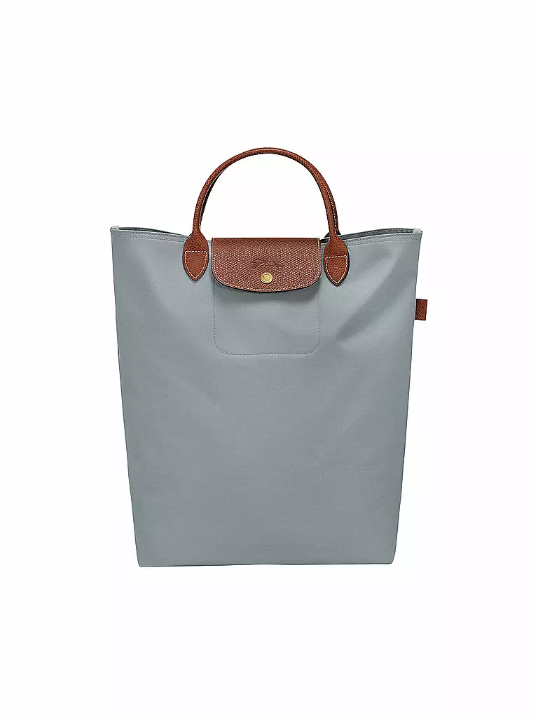 LONGCHAMP | Le Pliage Original Shopper Medium, Stahl | grau