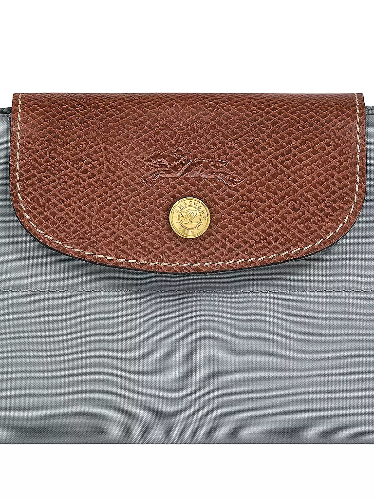 LONGCHAMP | Le Pliage Original Shopper Medium, Stahl | grau