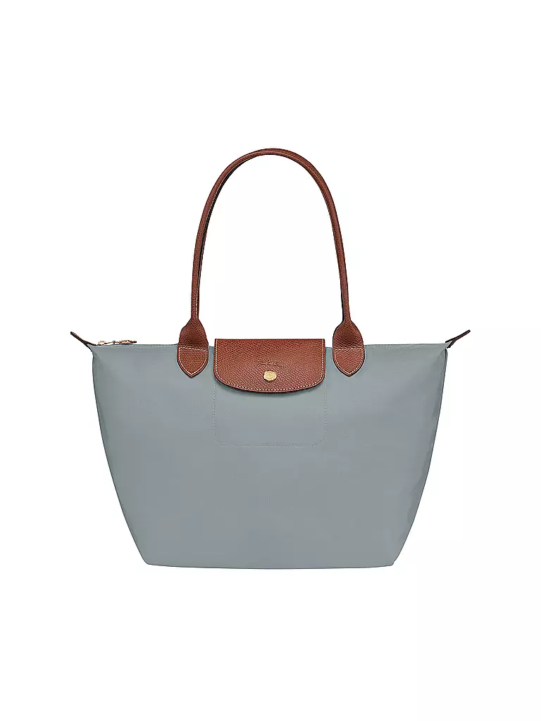 LONGCHAMP | Le Pliage Original Shopper Medium, Steel | grau