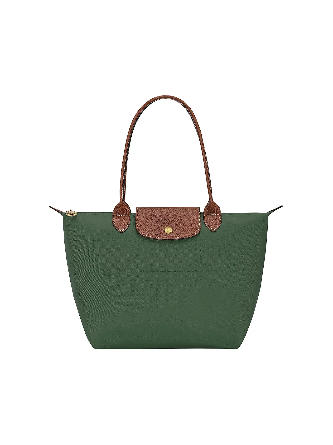 LONGCHAMP | Le Pliage Original Shopper Medium, Chamois | olive