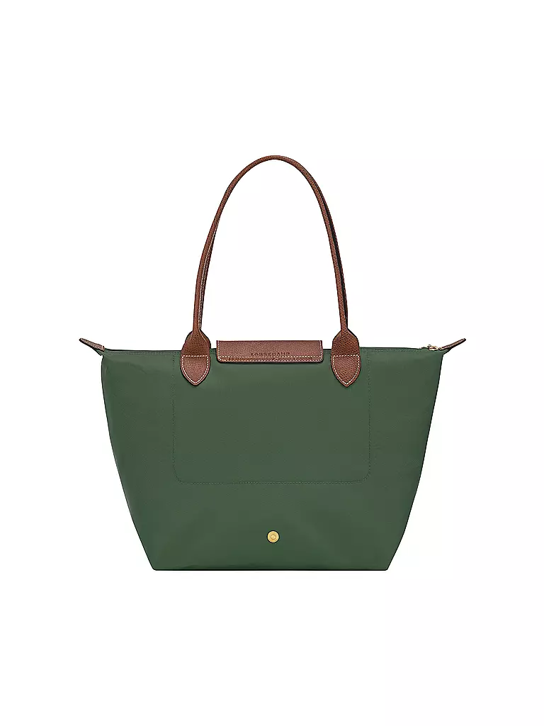 LONGCHAMP | Le Pliage Original Shopper Medium, Vert Anglais | olive