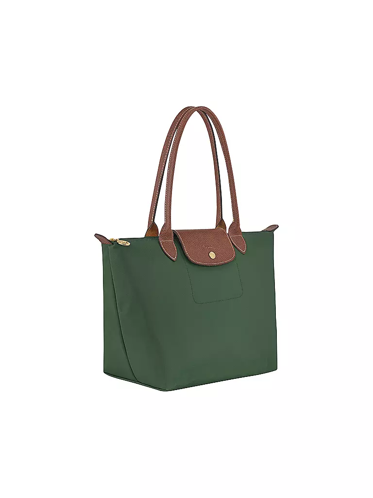 LONGCHAMP | Le Pliage Original Shopper Medium, Vert Anglais | olive