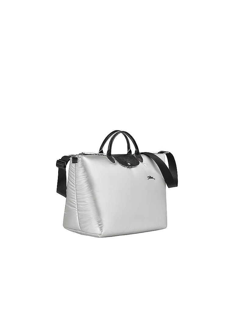 LONGCHAMP | Le Pliage Reisetasche L, Silver | silber