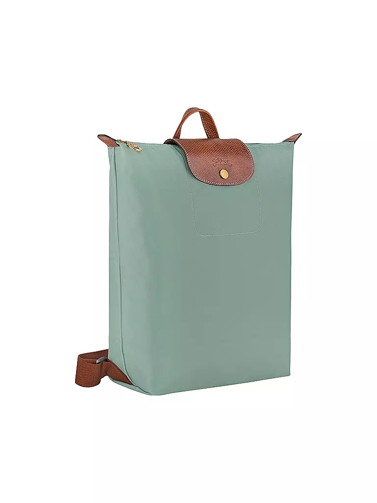 LONGCHAMP | Le Pliage Rucksack, Celadon | grün