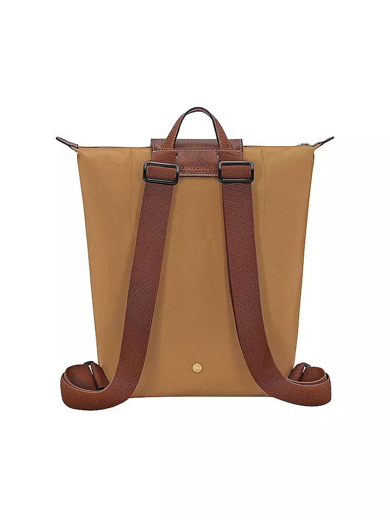 LONGCHAMP | Le Pliage Rucksack, Chamois | dunkelblau