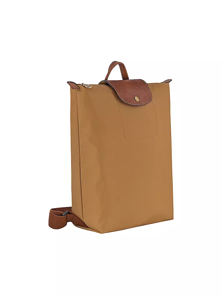 LONGCHAMP | Le Pliage Rucksack, Chamois | dunkelblau