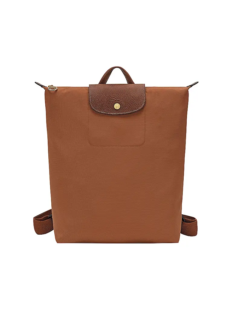 LONGCHAMP | Le Pliage Rucksack, Cognac | Braun