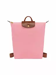 LONGCHAMP | Le Pliage Rucksack, Noir | rosa