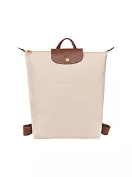 LONGCHAMP | Le Pliage Rucksack, Noir | beige