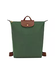 LONGCHAMP | Le Pliage Rucksack, Noir | olive