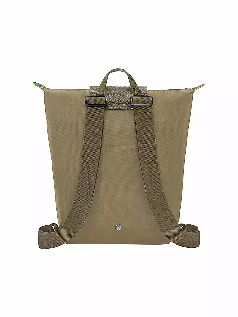 LONGCHAMP | Le Pliage Rucksack Medium, Artichaut | grün